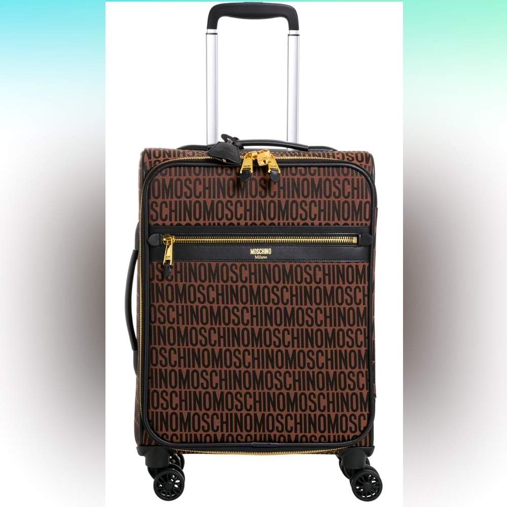 MOSHINO carry on luggage